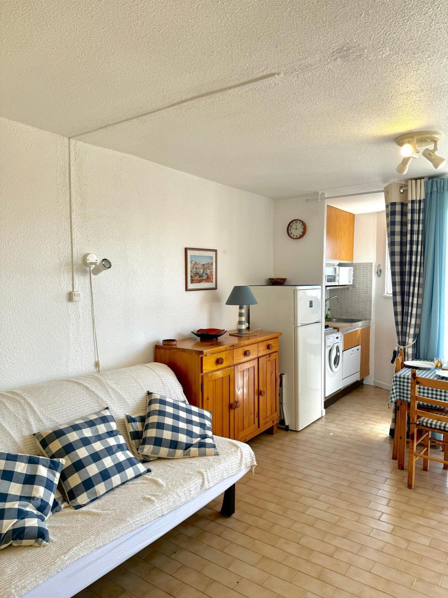 Studio 3 Personnes Acces Direct Plage - Parking Prive - 3Tvp30 Le Barcares Exterior photo