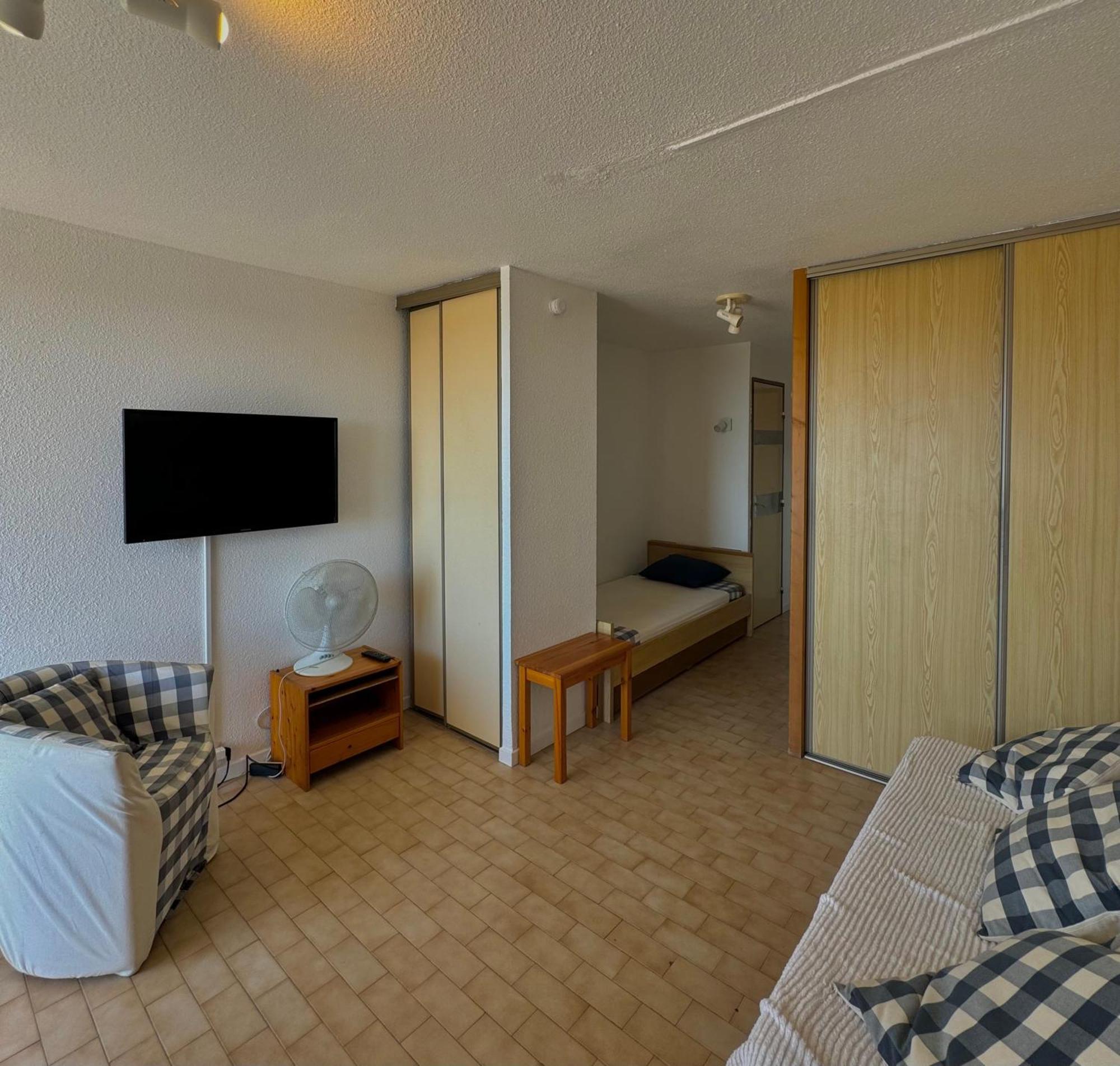 Studio 3 Personnes Acces Direct Plage - Parking Prive - 3Tvp30 Le Barcares Exterior photo